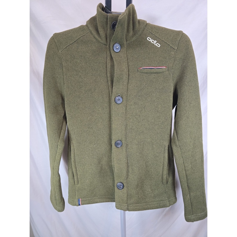 Odlo OD Green/Olive Mens Fullzip Jacket‎ Size Small